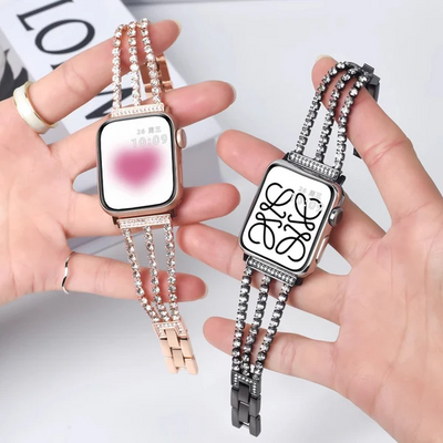 Bling Diamond Link Armband für die Apple Watch