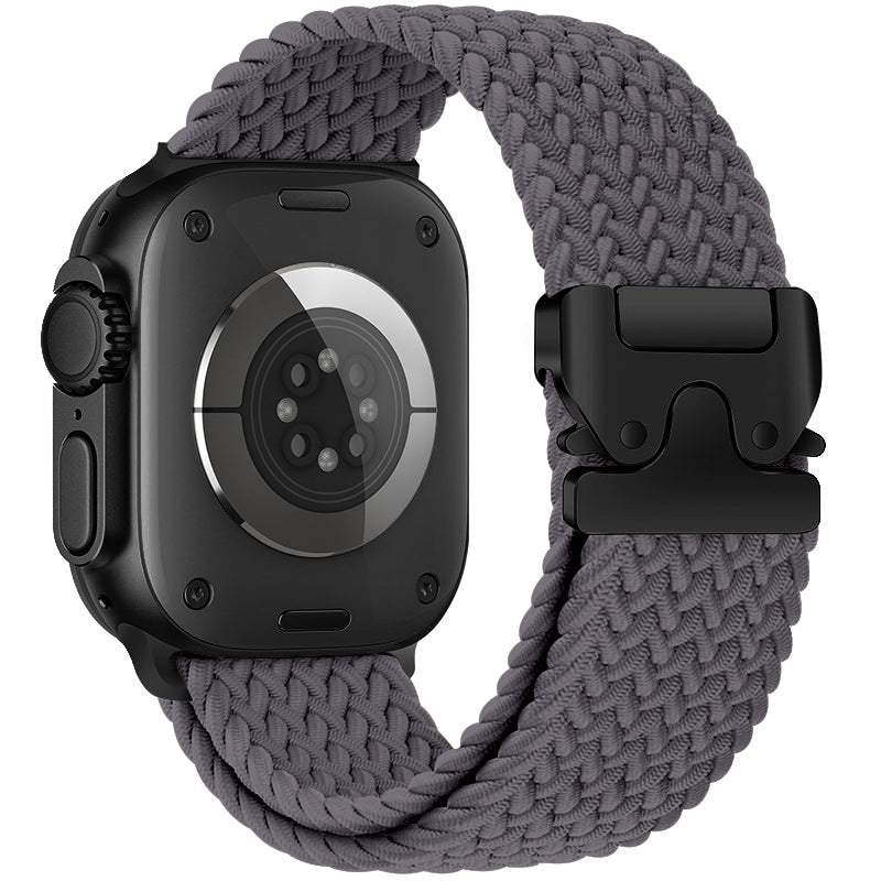 Elastisches Nylon-Parachute-Buckle-Uhrenarmband geeignet für alle Apple-Serien