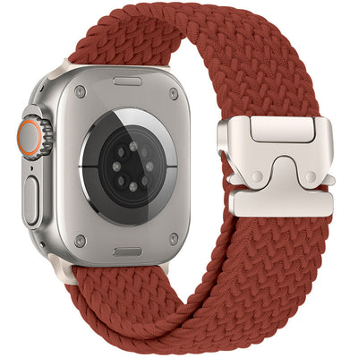 Elastisches Nylon-Parachute-Buckle-Uhrenarmband geeignet für alle Apple-Serien