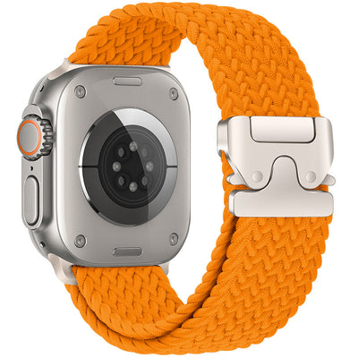 Elastisches Nylon-Parachute-Buckle-Uhrenarmband geeignet für alle Apple-Serien