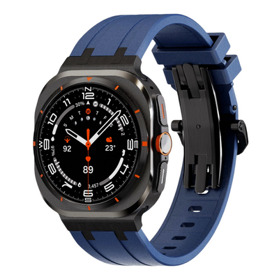 NEUES AP Dickes Silikonband mit Titanadapter für Samsung Watch Ultra