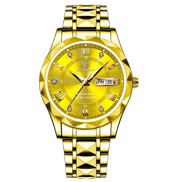Wasserdichte Luxus-Herrenarmbanduhr von der Top-Marke mit Leuchtfunktion