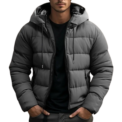 Warme Kapuzenjacke für Herren