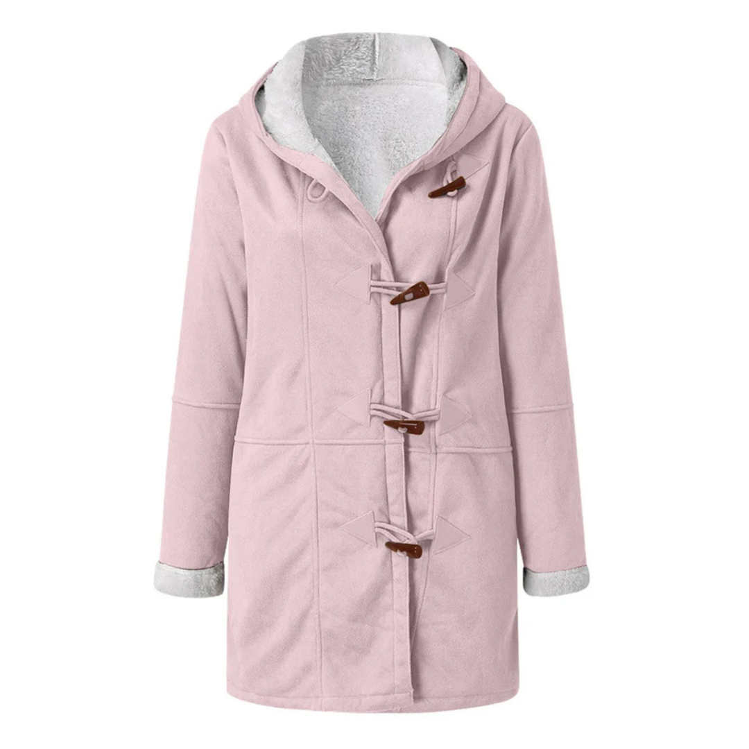 Kapuzen-Dufflecoat für Damen