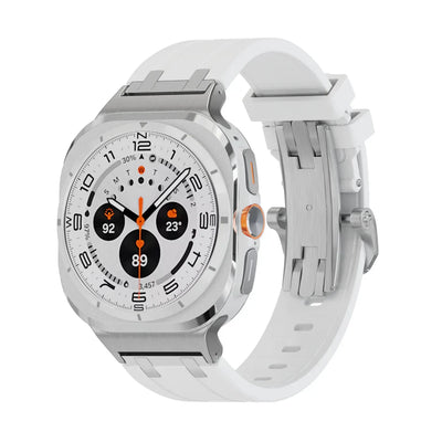 AP Schmetterlingsschnalle Silikonband für Samsung Galaxy Watch Ultra
