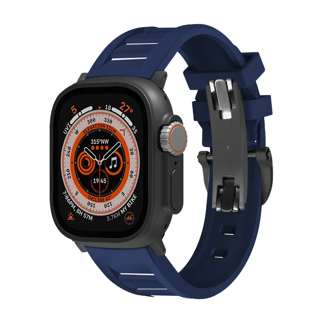 FKM Schmetterlingsschließe Armband für die Apple Watch
