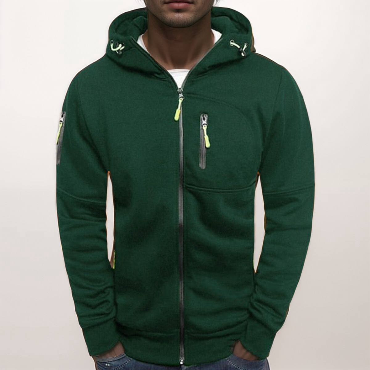 Max | Herbst Fleece Strickjacke
