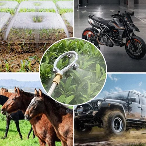 MistRing™ | Multifunktionales ringförmiges Hochdruck-Sprühgerät