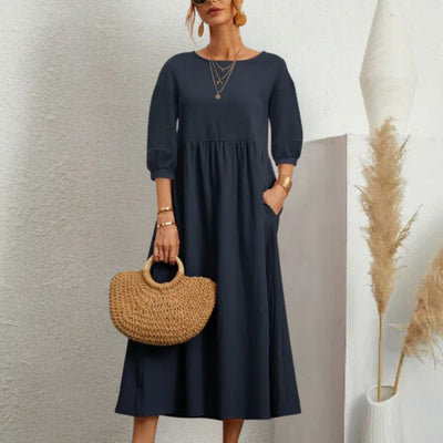 Lucia Bellezza | Elegantes, Luftiges Leinenkleid für Jede Gelegenheit