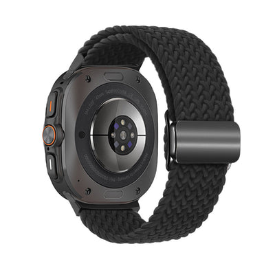 Magnetische Schnalle aus gewebtem Nylonarmband für die Samsung Galaxy Watch Ultra