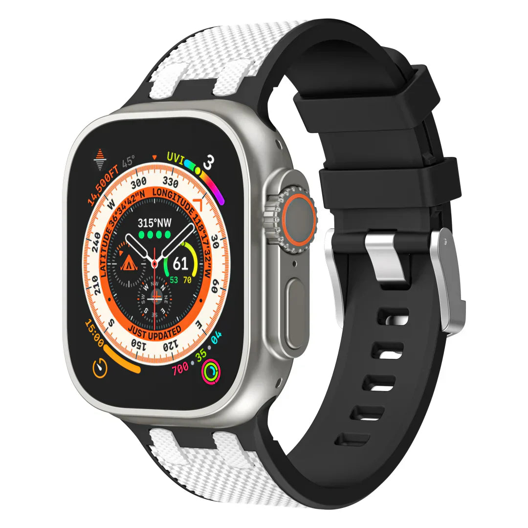 Neue AP Zwei-Farben Silikonband für die Apple Watch