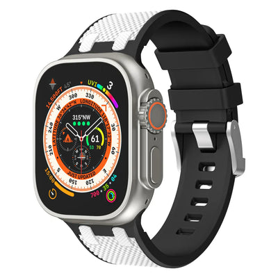 Neue AP Zwei-Farben Silikonband für die Apple Watch
