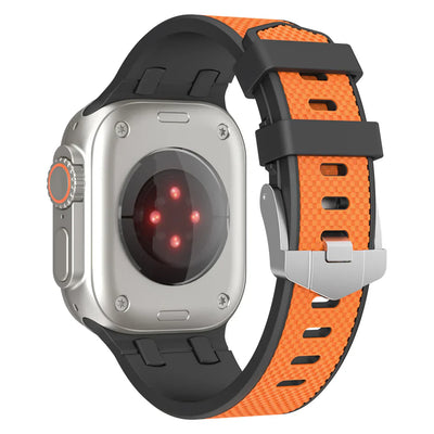 Neue AP Zwei-Farben Silikonband für die Apple Watch