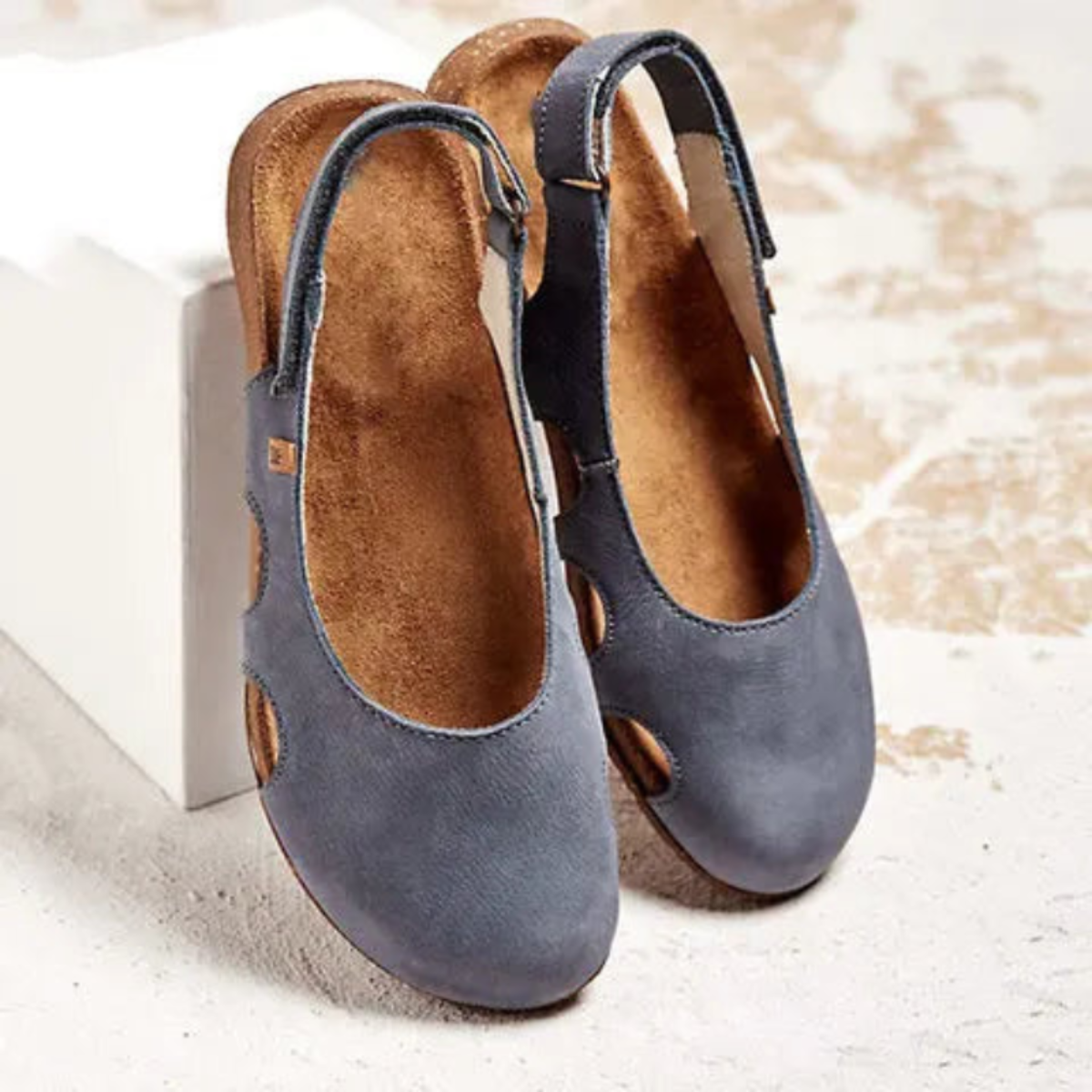 Cut-Out Slingback Sandalen für Damen