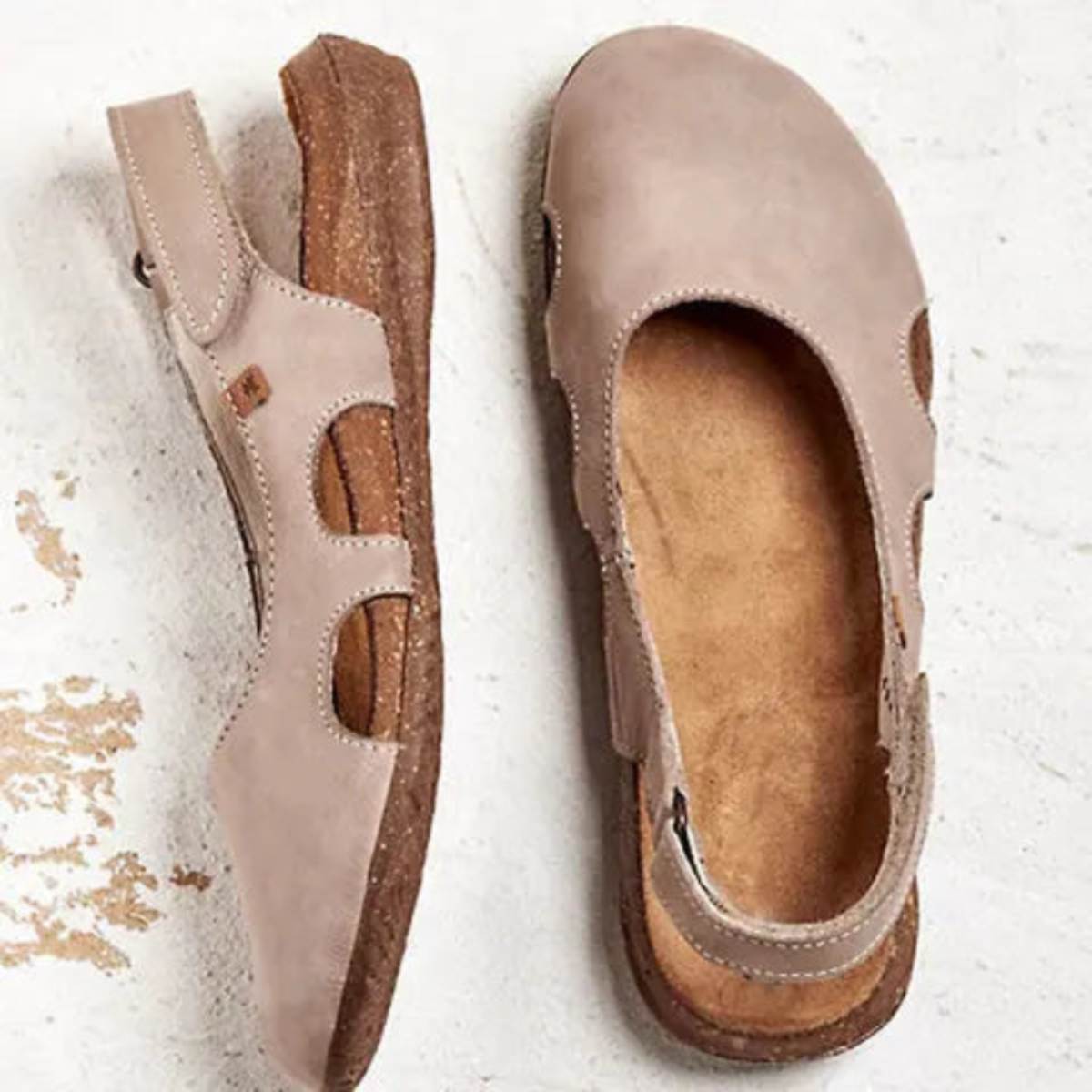 Cut-Out Slingback Sandalen für Damen