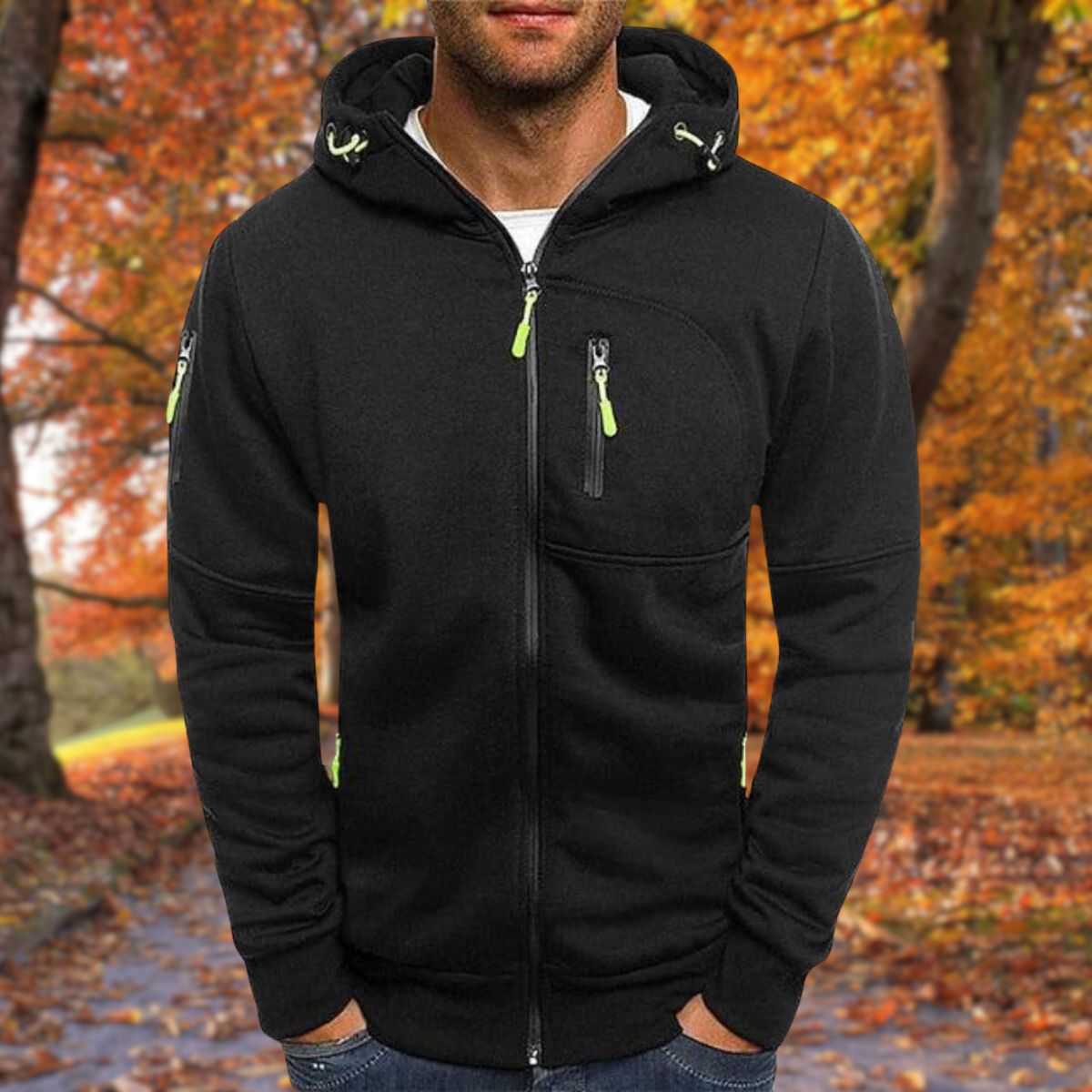 Max | Herbst Fleece Strickjacke