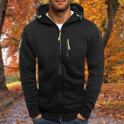 Max | Herbst Fleece Strickjacke