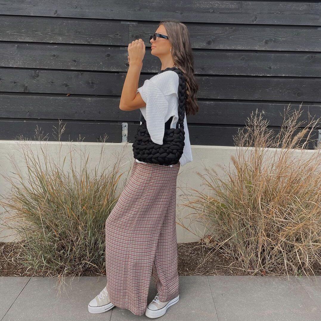 KnitCarry™ | Chunky Knit Tote