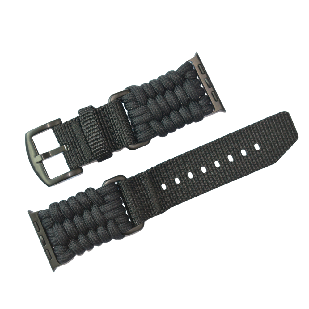 Outdoor Nylon Gewebtes Armband Für Apple Watch