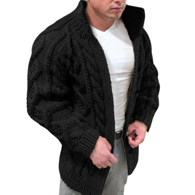 Gestrickte Strickjacke für Herren