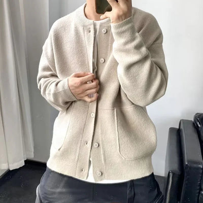 Knopf-Cardigan für Herren