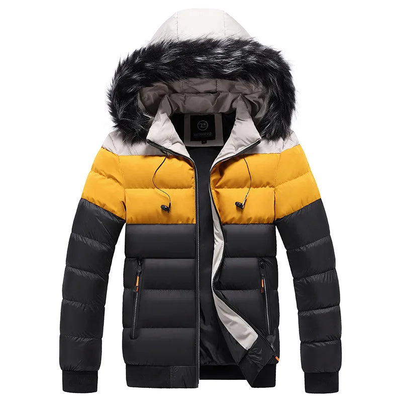 Kapuzenjacke mit Reißverschluss für Herren