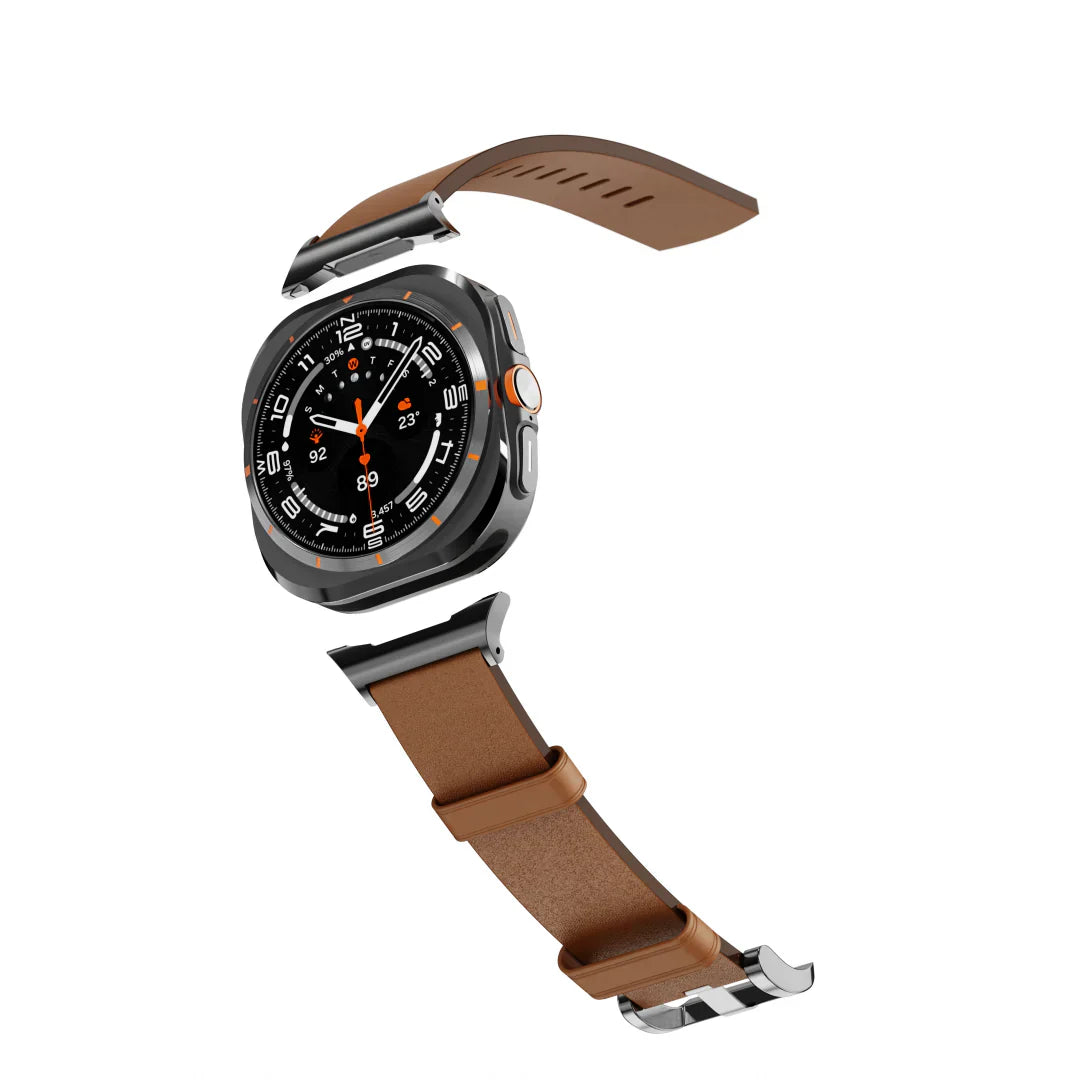 Horween-Lederarmband für Samsung Galaxy Watch Ultra