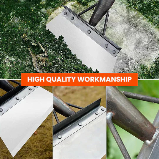 MultiSweep™ – Multifunktionale Garten-Reinigungsschaufel