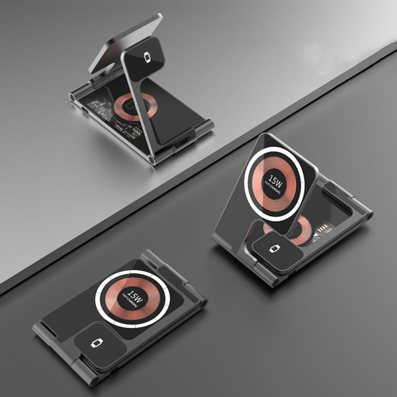 T25-3in 1 Wireless-Ladestation für Apple Watch & iPhone