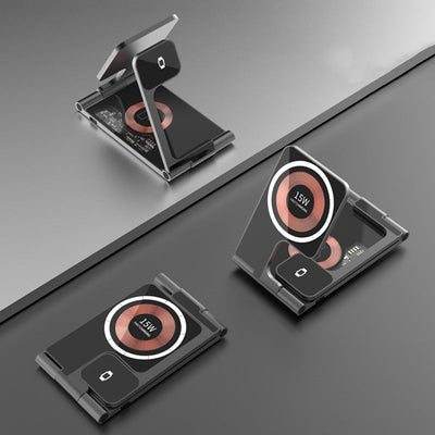 T25-3in 1 Wireless-Ladestation für Apple Watch & iPhone