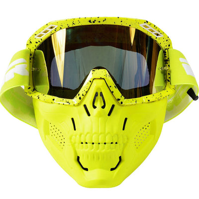 Schädel Motorradbrille