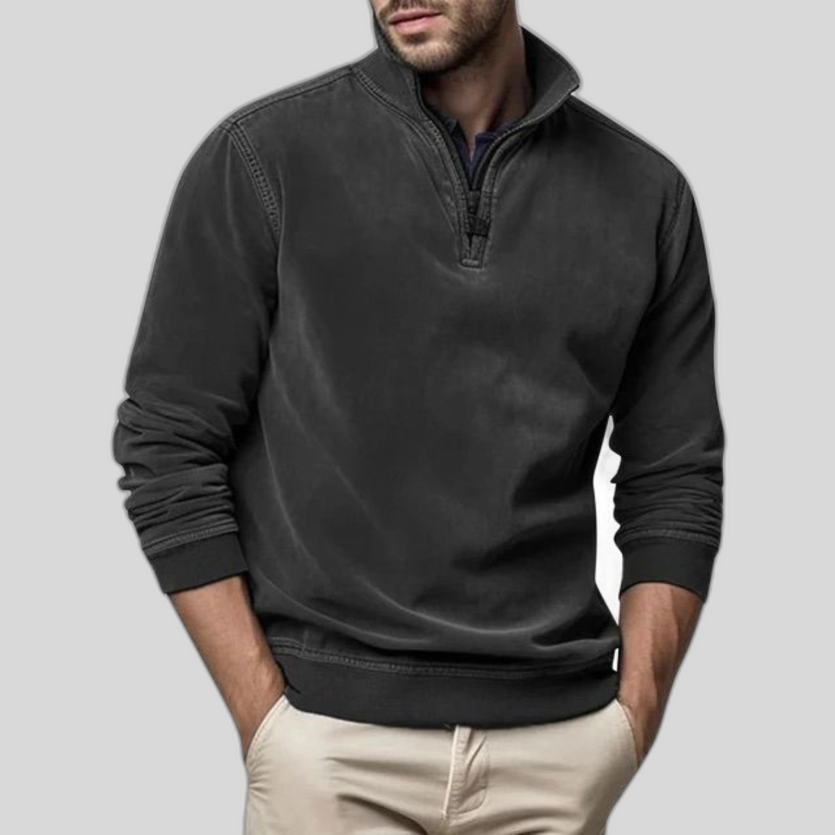 Peter | Fleecepullover Heren