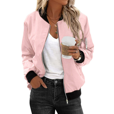 Reißverschluss-Leichtjacke für Damen