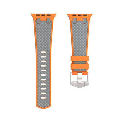 Neue AP Zwei-Farben Silikonband für die Apple Watch