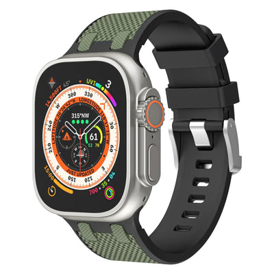 Neue AP Zwei-Farben Silikonband für die Apple Watch