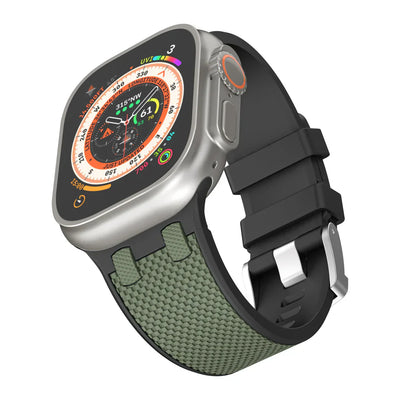 Neue AP Zwei-Farben Silikonband für die Apple Watch