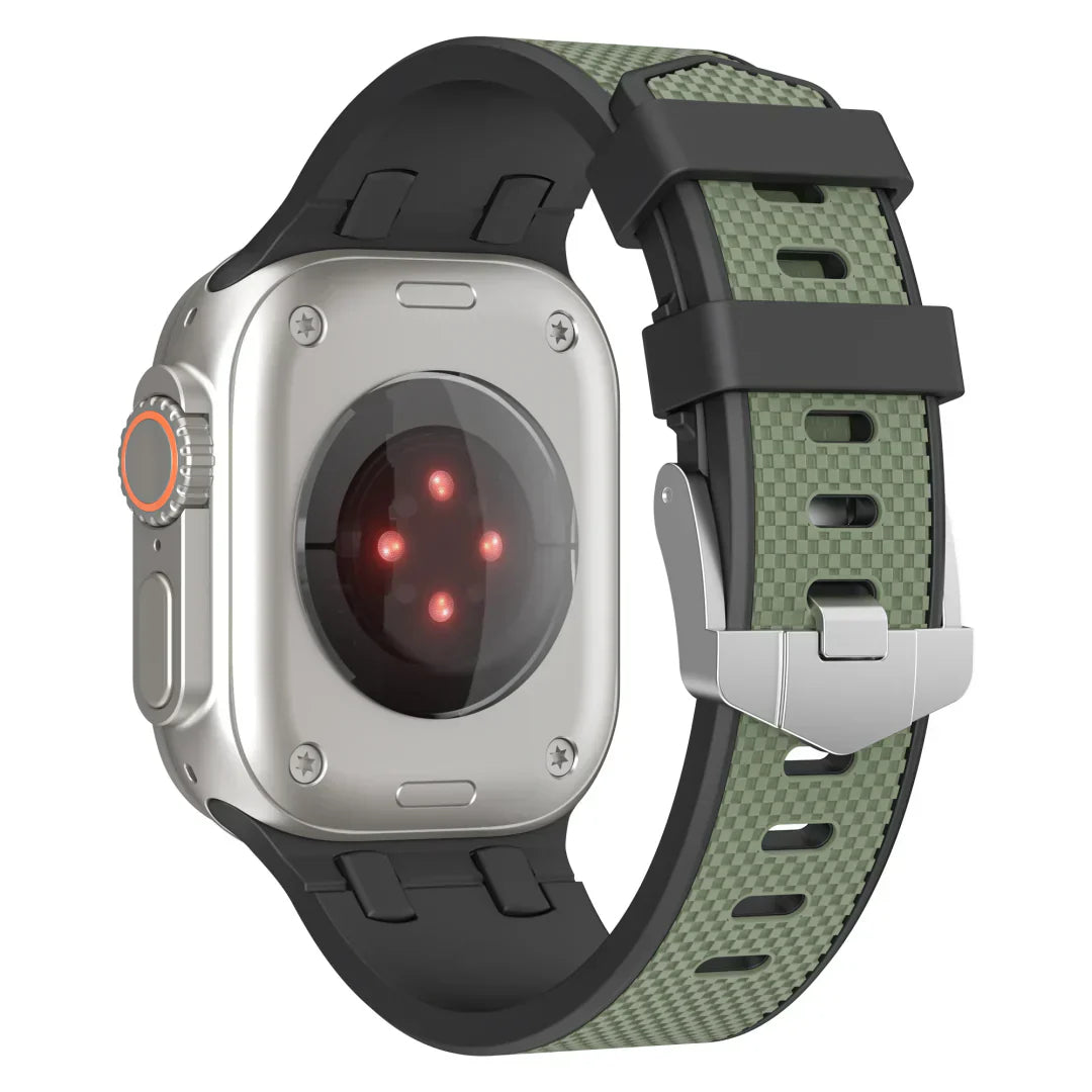 Neue AP Zwei-Farben Silikonband für die Apple Watch