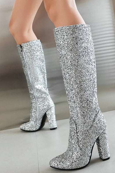 Ava– Glitzernde Damen stiefel