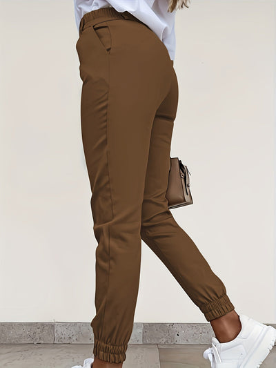 Nova– Schlichte Button-Hose für Damen