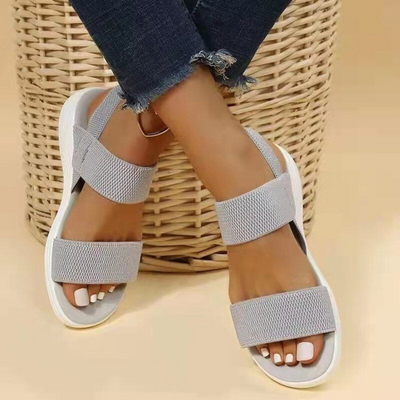 Strukturierte Sandalen Für Damen