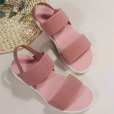 Strukturierte Sandalen Für Damen