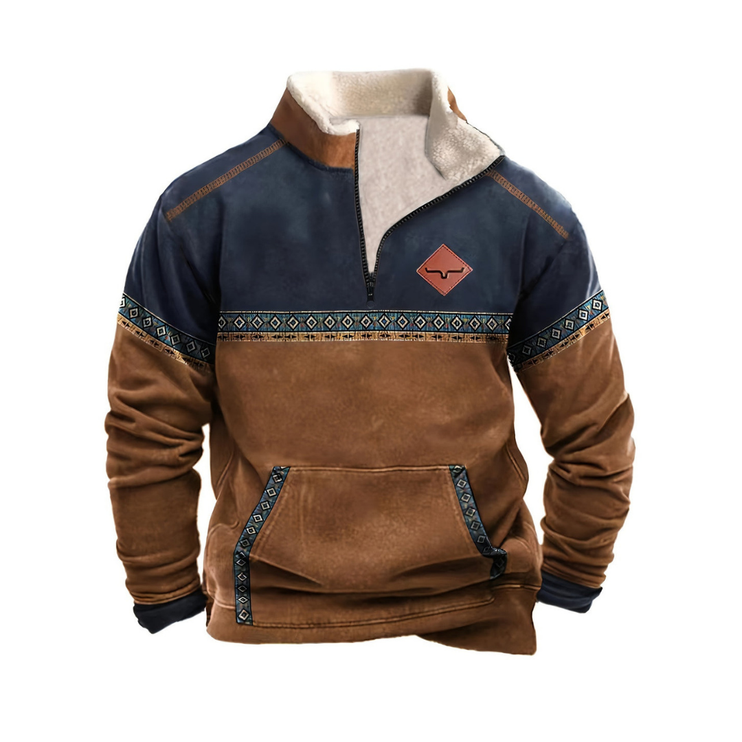 Pullover mit Reißverschluss für Herren