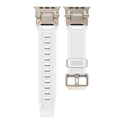 Neues Titan-Metallkopf-Silikonband für die Apple Watch