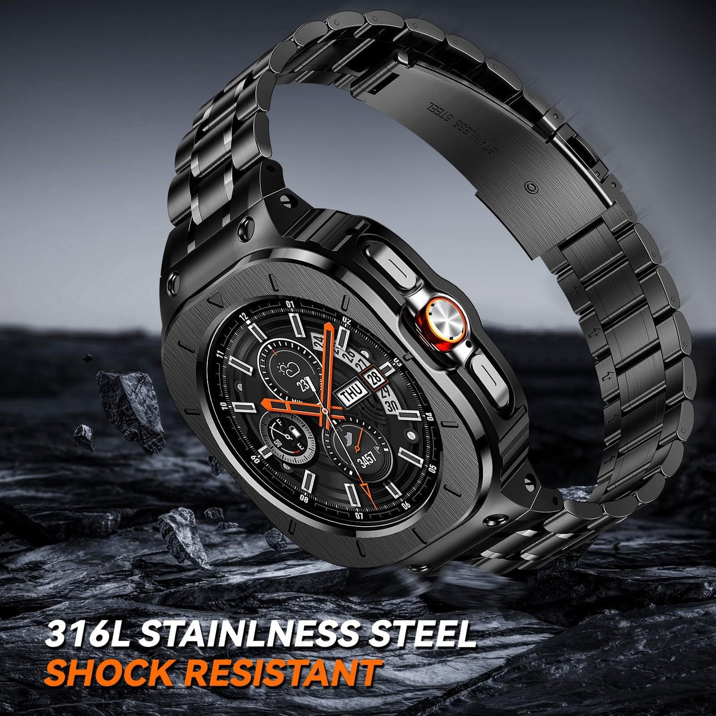 Robustes Schutzhüllen-Set für Samsung Galaxy Watch Ultra 47mm