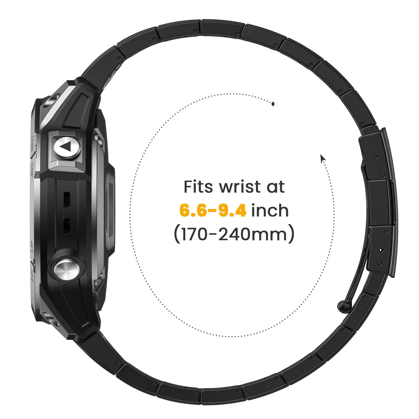 Titanium Band Pro für Garmin Fenix 8 7X 6XP