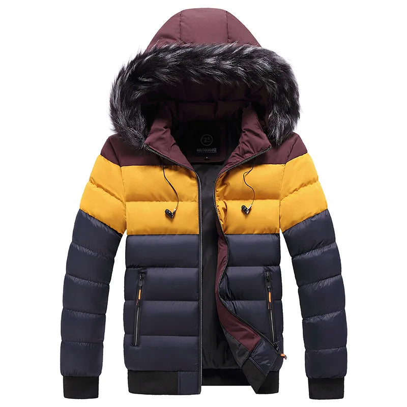 Kapuzenjacke mit Reißverschluss für Herren