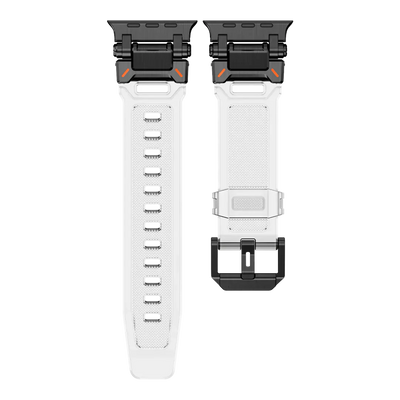 Neues Titan-Metallkopf-Silikonband für die Apple Watch