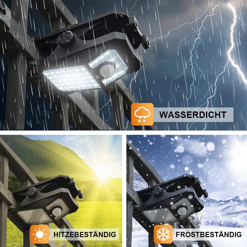 SolGlow™ – Wasserdichte Solar-Clip-Leuchte für Jedes Wetter