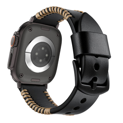 Leder Handgenähter Armband für die Apple Watch