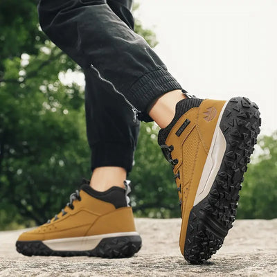 Draußen Wanderschuhe Herren, Wasserfest & Rutschfest